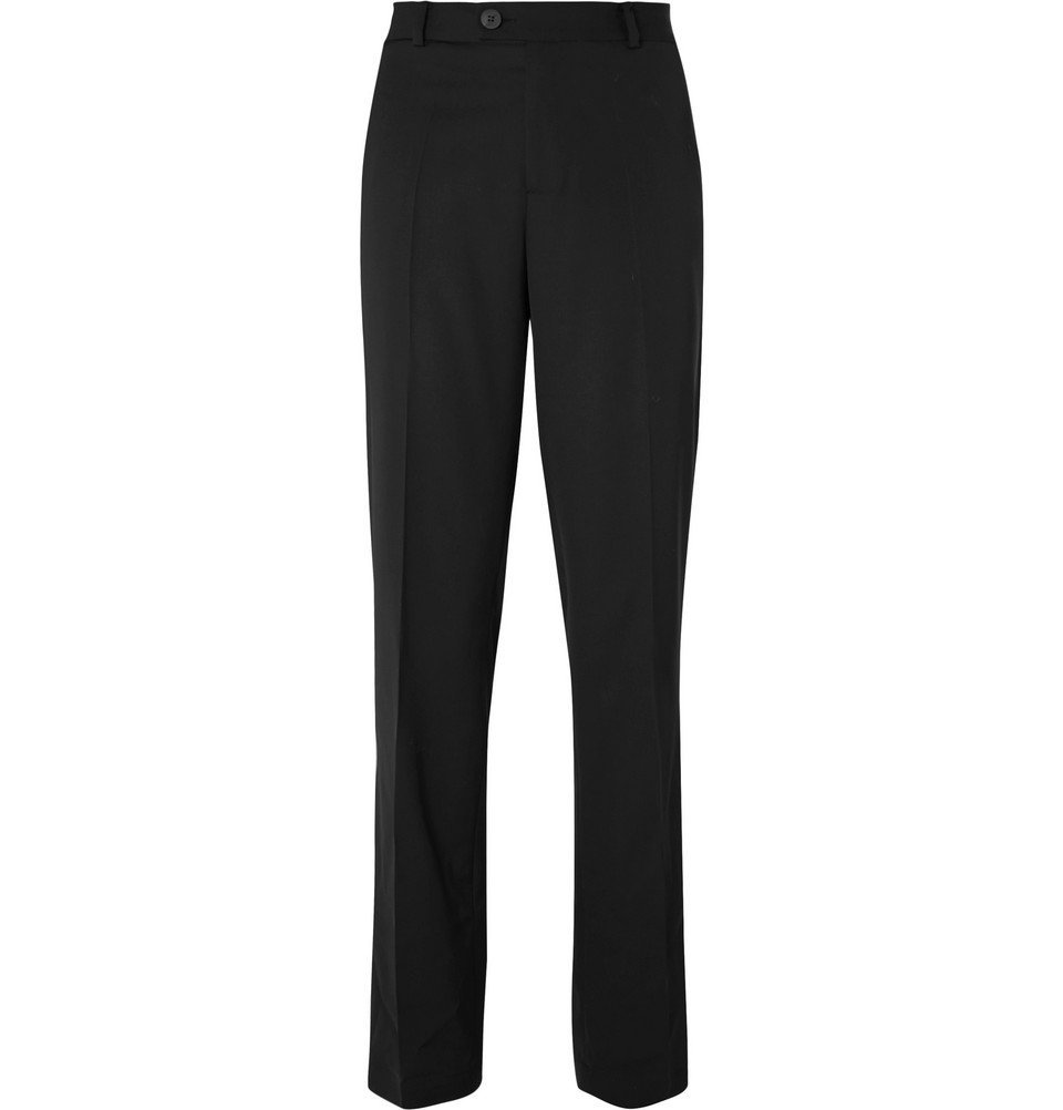 Isabel Benenato - Black Virgin Wool Trousers - Black Isabel Benenato