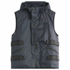 Junya Watanabe MAN Men's x C.P Company Nylon Laminated Smock Vest in Black