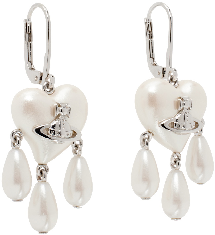 Vivienne Westwood Silver Sheryl Earrings Vivienne Westwood