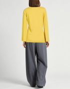 Fedeli Womens Cardigan in Yellow