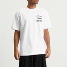 Café Mountain Men's Down Cleaning Duck T-Shirt in Natural