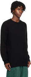 Howlin' SSENSE Exclusive Black Shaggy Bear Sweater