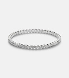 Bucherer Fine Jewellery Stretchy 18kt white gold bracelet with diamonds