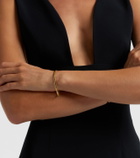 Stone and Strand Serpentine 14kt gold chain bracelet