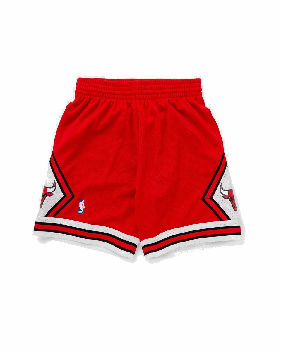 Photo: Mitchell & Ness Nba Swingman Shorts Chicago Bulls Road 1997 98 Red - Mens - Sport & Team Shorts