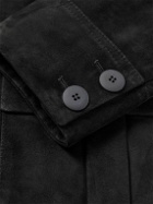 Giorgio Armani - Suede Field Jacket - Black