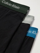 Calvin Klein Underwear - Three-Pack Stretch-Cotton Jersey Boxer Briefs - Black