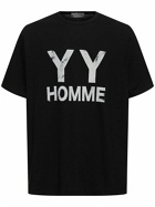 YOHJI YAMAMOTO Yyh Printed Cotton T-shirt