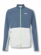 Nike Tennis - NikeCourt Advantage Mesh and Shell Tennis Jacket - Blue