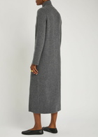 Lisa Yang Rhea Cashmere Cardigan Coat Grey