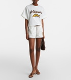 Alémais Scuba embroidered cotton T-shirt