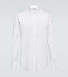 Alexander McQueen Appliqué cotton poplin shirt