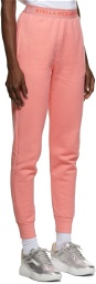 Stella McCartney Pink Tape Logo Lounge Pants