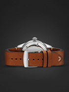 Oris - Divers Sixty-Five Date Automatic 40mm Stainless Steel and Leather Watch, Ref. No. 01 733 7707 4055-07 5 20 45