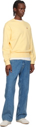 Maison Kitsuné Yellow Dreaming Fox Comfort Sweatshirt
