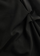 Day Birger ET Mikkelsen Valley One-shoulder Stretch-jersey Midi Dress Black