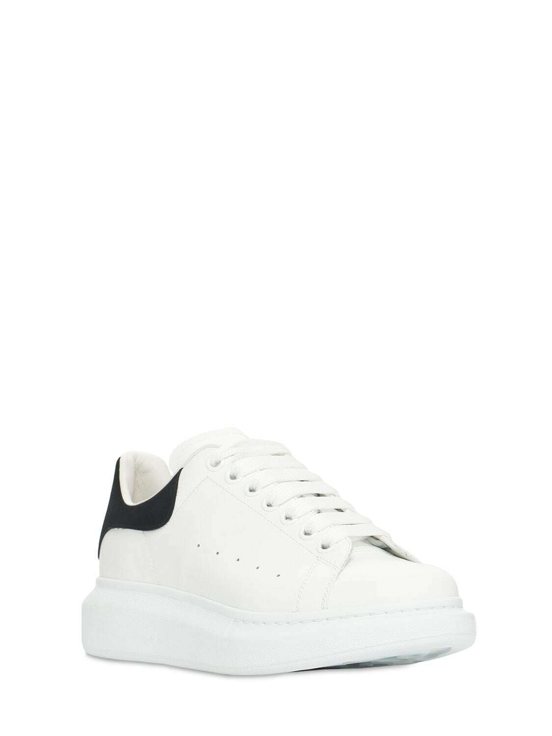 Alexander Mcqueen 45mm Leather Sneakers Alexander Mcqueen 3772