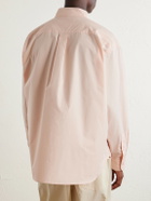 Cherry Los Angeles - Button-Down Cotton-Poplin Shirt - Pink