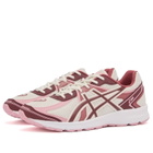 Asics Jog 100s Sneaker in Cream/Port Royal
