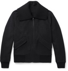Burberry - Cashmere and Wool-Blend Bomber Jacket - Men - Charcoal