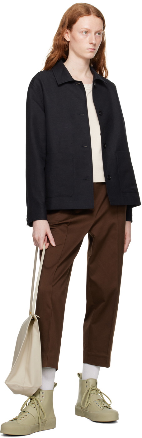 Margaret Howell Brown Cropped Trousers