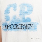 C.P. Company Men's Artisinal Logo T-Shirt in Gauze White
