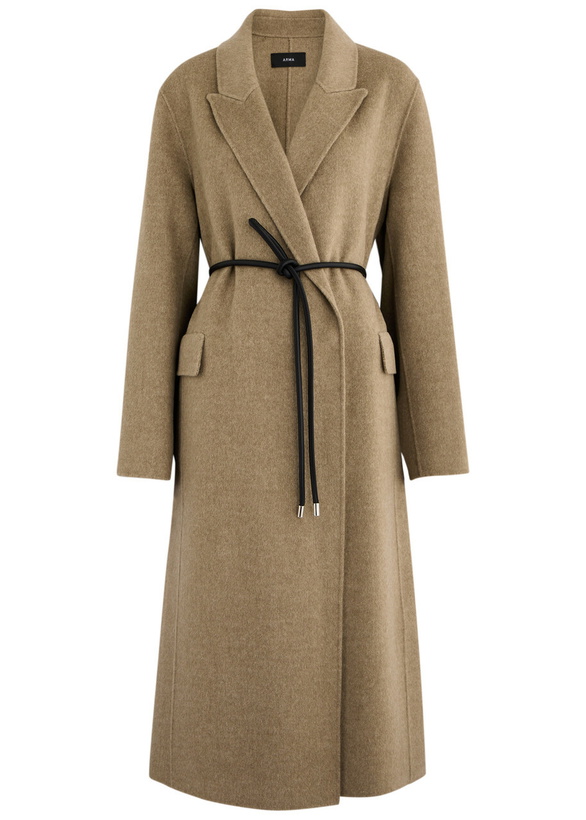 Photo: Arma Ada Wool Coat Olive