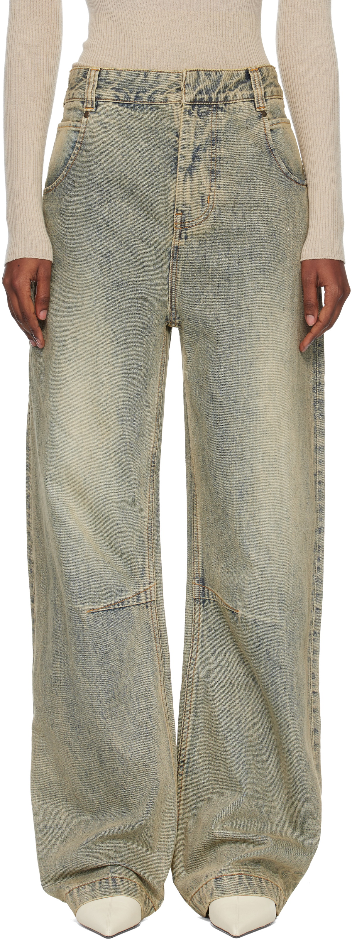 Entire Studios Blue Gem Jeans