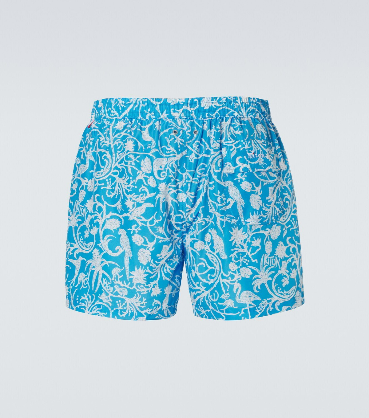 Kiton Printed swim trunks