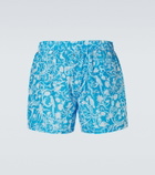 Kiton Printed swim trunks