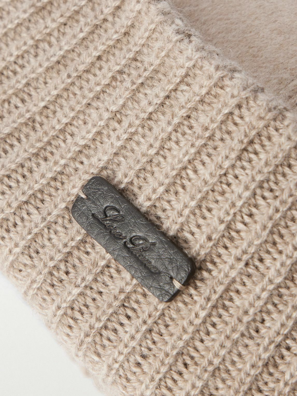 Loro Piana - Logo-Appliquéd Storm System® Cashmere Beanie - Gray