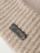 Loro Piana - Logo-Appliquéd Storm System® Cashmere Beanie - Gray