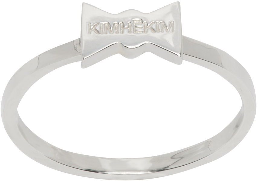 KIMHĒKIM Silver Monroe Ribbon Ring