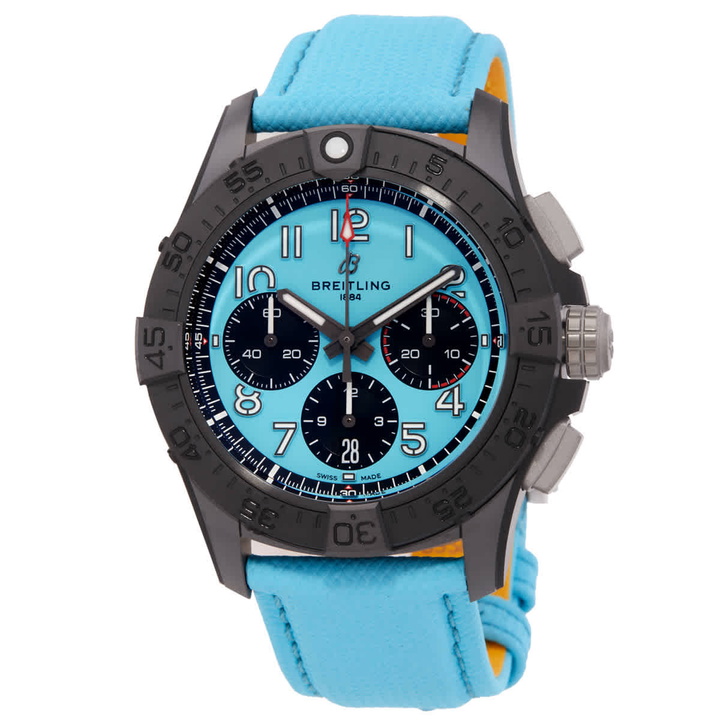 Photo: Breitling Avenger B01 Chronograph 42 Night Mission Automatic Mens Watch SB0146101L1X1