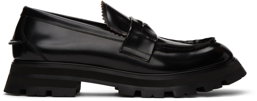 Alexander McQueen Black Worker Loafers Alexander McQueen