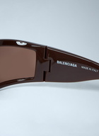 Balenciaga Sunset Rectangle Sunglasses