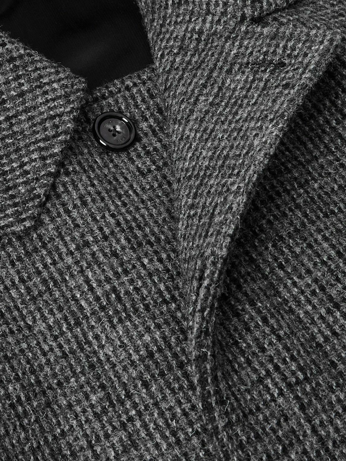 CELINE - Wool-Tweed Coat - Gray