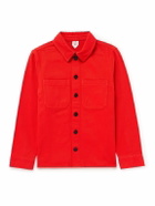 ARKET Kids - Brygge Organic Cotton-Twill Overshirt - Red