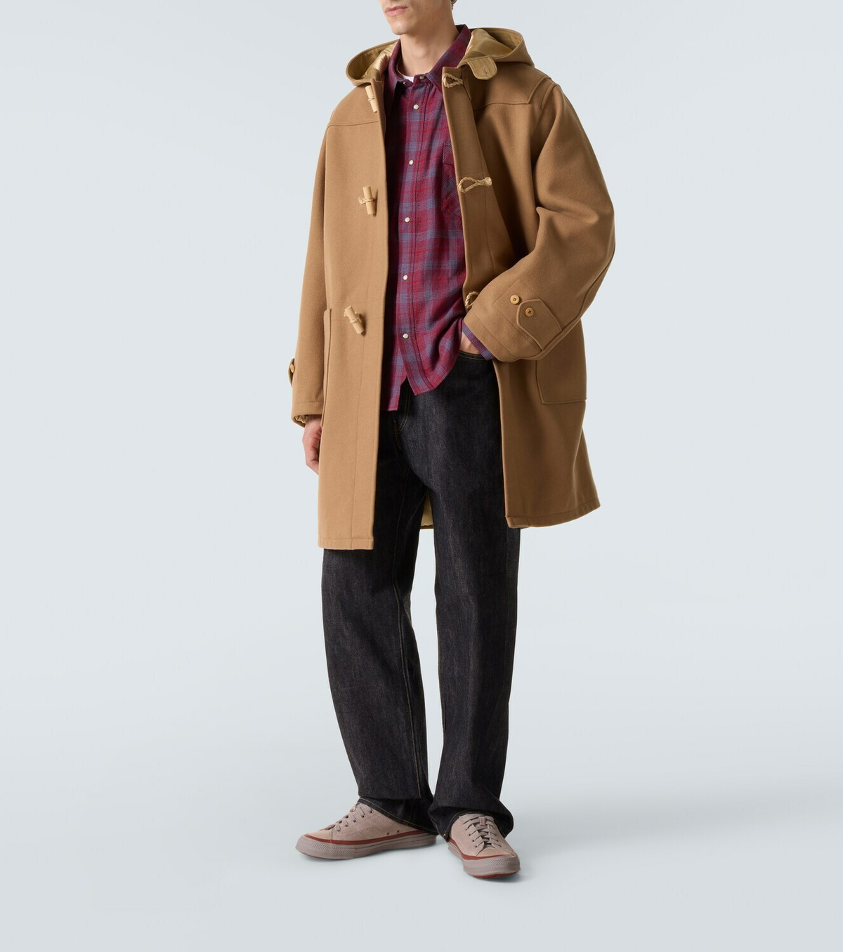 ジャケット・アウター visvim COMMODORE COAT Visvim Commodore wool and linen duffel coat Visvim