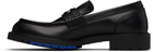 Burberry Black Leather Rogue Loafers