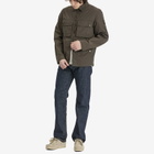 Belstaff Men's Alpha Nylon Tourer Overshirt in Army Olive