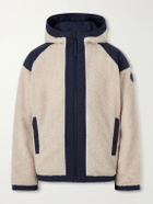 Canada Goose - Alberni Reversible Hooded Ripstop-Trimmed Wool-Blend Fleece Bomber Jacket - Neutrals