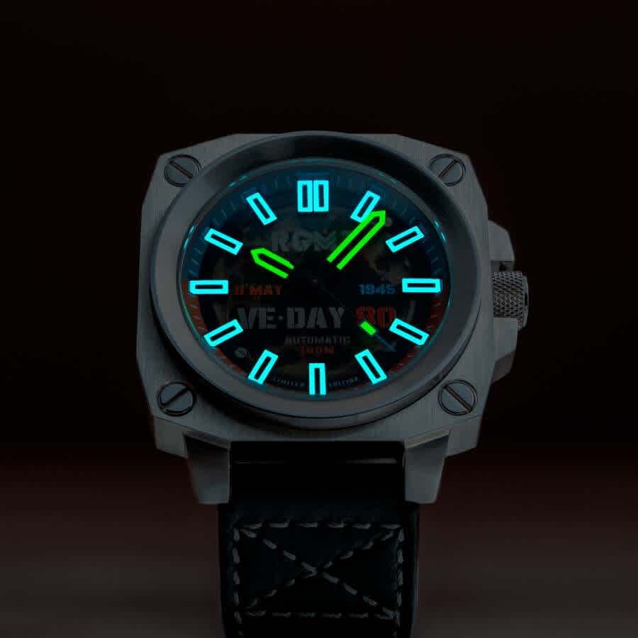 RGMT Altimeter Automatic Black Dial Mens Watch RG-8064-07