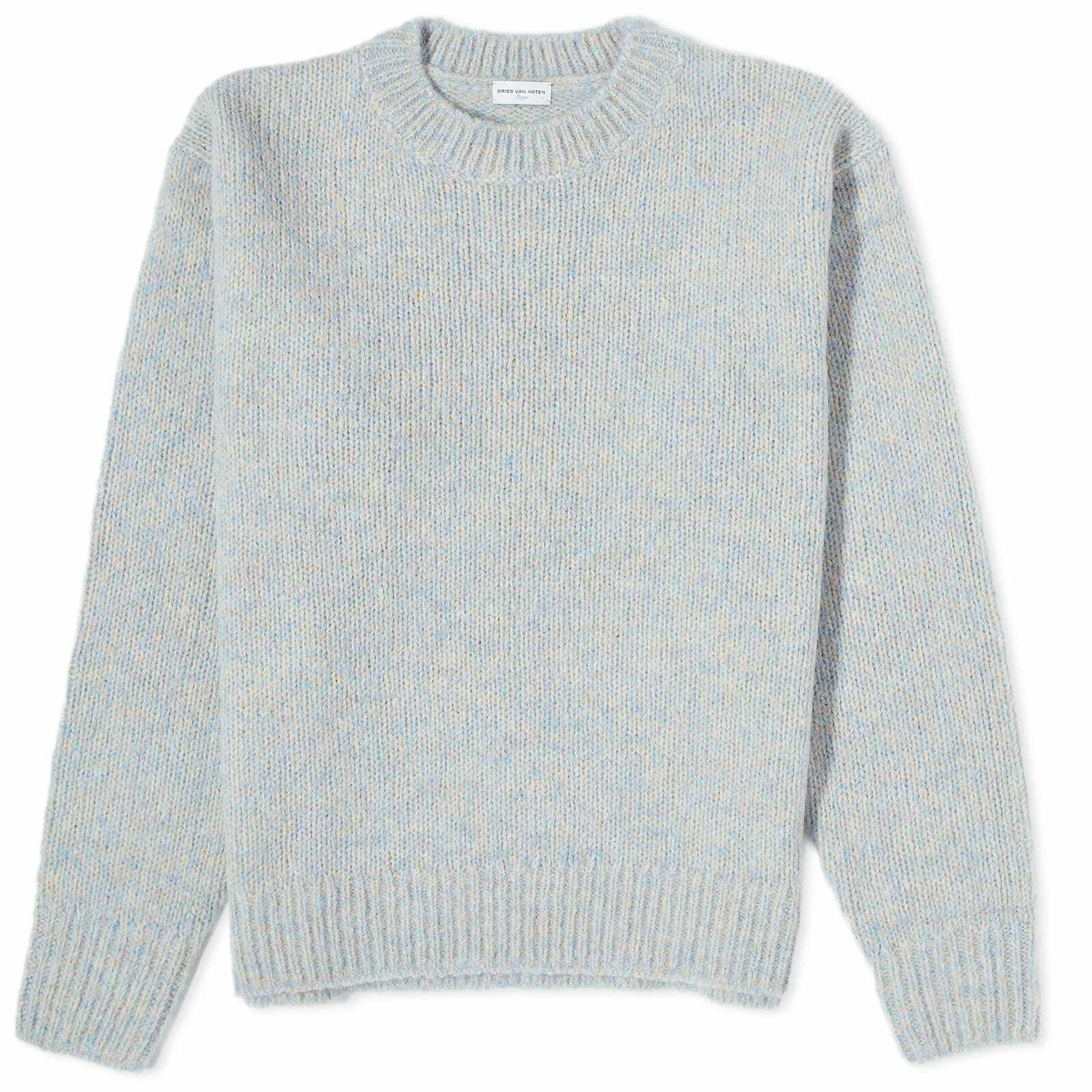 DRIES VAN NOTEN (ドリスヴァンノッテン) アルパカブレンドニット グレー サイズ:表記なし