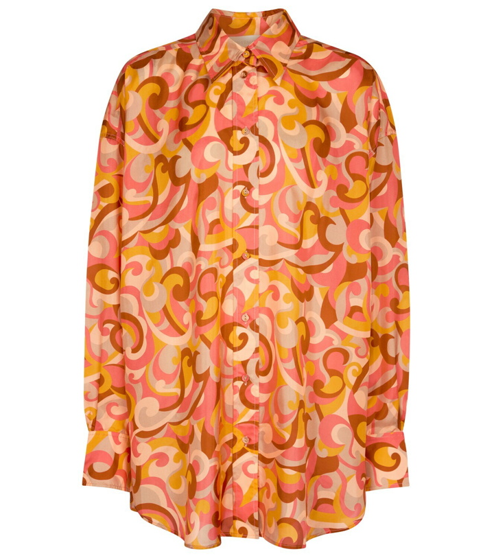 Photo: Zimmermann - Printed silk blouse