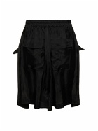 RICK OWENS - Lido Cupro Shorts