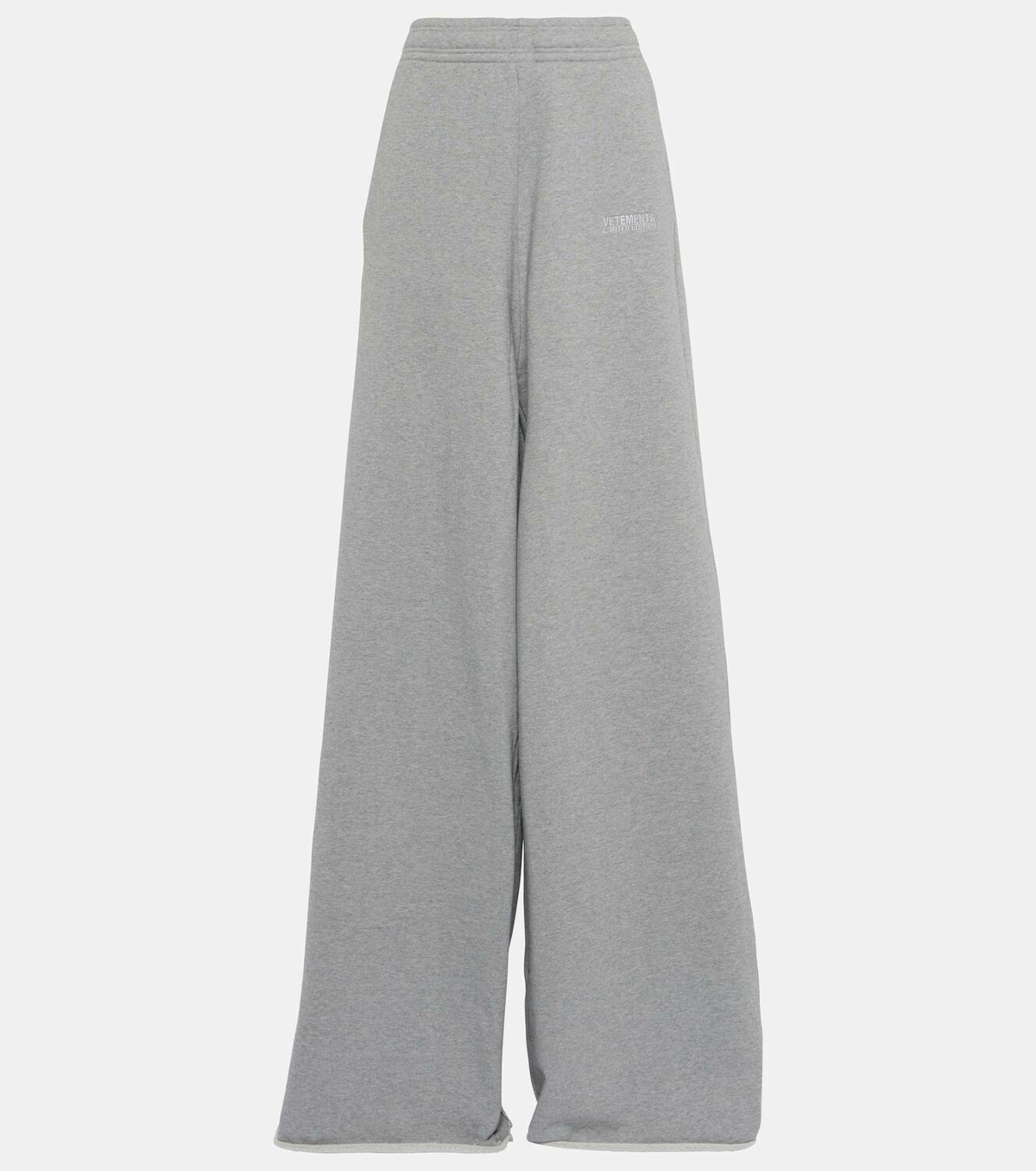 Vetements Oversized cotton-blend sweatpants Vetements