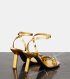 Loewe Paula's Ibiza Petal leather sandals