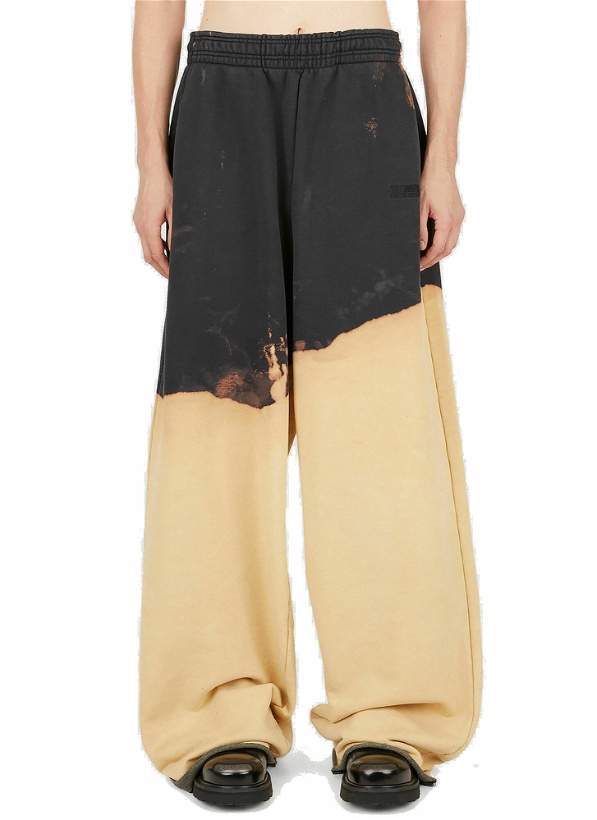 Photo: Bleached Track Pants in Black