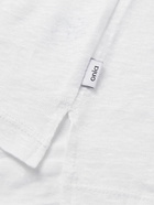 Onia - Slub Linen Polo Shirt - White